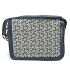 Celine Old Celine C Carriage Monogram Bag Vintage Shoulder Bag Canvas leather 
