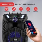 Pyle 8       Bluetooth Portable Pa Speaker- With Built-in Rechargeable Battery