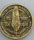 1987 Bicentennial Constitution  5 Gold Coin West Point Commemorative Proof