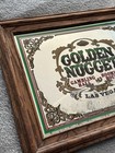 Golden Nugget Casino Gambling Hall Rooming House Vintage 1977 Vegas 15x21 Mirror