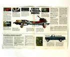 1973 Chevrolet 4 Wheel Drive System Brochure Blazer Pickup Suburbans Chevy Vtg