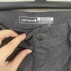 Carhartt Rugged Men s Flex Relaxed Fit Canvas 5 Pocket Gray Nwt Sz 46x32