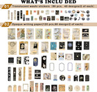 200pcs Vintage Junk Journal Supplies scrapbook Supplies Scrapbooking Paper And S