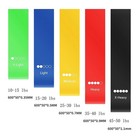 Resistance Bands Set Of 5 Loop Exercise Bands For Yoga Fitness Workout Gym