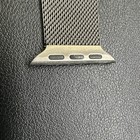 Stainless Steel Milanese Loop Mesh Strap Band For Apple Watch  Silver