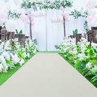 White Carpet Runner For Party  White Aisle Runner For Wedding Ceremony Area Rug