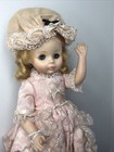 13    Madame Alexander Doll Vintage    madame Doll    1967 Blonde Orig  Pink Dress  d