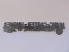 Vintage Music-carter-hughes Chevrolet Prestonsburg Kentucky Metal Dealer Badge