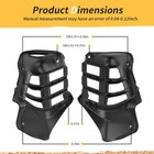 Heel Guards Mudguard Footrest For Suzuki Lt-z400 Ltz400 2003-2008 Kfx400 03-06