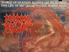 Morbid Angel - Blessed Are The Sick Promo Poster  Never Displayed  Ex Rare