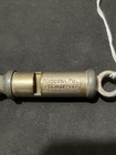 Vintage The Acme Siren Whistle Made In England Police Lot Of 2 Municipal Police