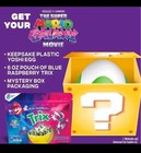 Super Mario Galaxy Movie Mystery Box Trix Cereal Plastic Yoshi Egg  In Hand 