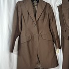 3 Pc Girls 10s Youth Brown Equestrian Horse Riding Show Coat Jacket Pants Vest