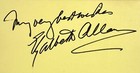 Elizabeth Allan Signed Autographed 4x6 Index Card The Lodger Mark Of The Vampire