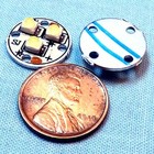  6  2 5 Watt - Bright White Led Disks  1-panel   power Per Disk  0 2a At 12 V 