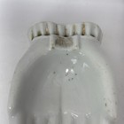 Vintage Ashtray 2in X 3 5  White Porcelain Offering Hands 1950 s Japanese