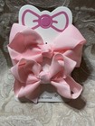 Pink Hair Bow Clips Grosgrain Ribbon Double Bow Fashion Girl Hair Barrette Set