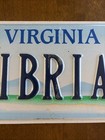 1996 Virginia Vanity License Plate Tag Librian