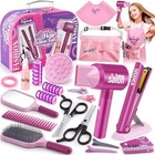 Hair Salon Pretend Play Toys For Girls 3 4 5 6 Year Old  Makeup Playset 