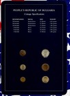 Coin Sets Of All Nations Bulgaria 1974 1 2 5 10 20 50 Stotinki Rose