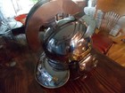 Medieval Renaissance Warrior Knight Roman Gallic Centurion Helmet With Crest Top