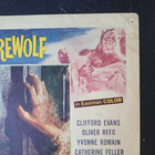 Curse Of The Werewolf Original Lobby Card  4 Hammer Horror Monster Wolfman