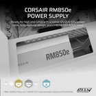 Corsair Rm850e White 850w 80  Gold Fully Modular Atx 3 1 Psu Certified Refurb