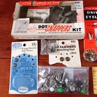 Vtg Lot Dritz Sewing Snaps Eyelets Tools Snappers Kit Fasteners   More