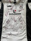 Darlington F c  The Quakers Signed Soccer Jersey Team Auto Coa 03-05