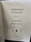 President Jimmy Carter Signed Book    christmas In Plains    Autographed Hardcover