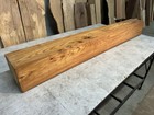 Reclaimed Solid Elm Wood Beam fireplace Mantel Beam hand Planed figured Wood