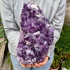 9 03lb Large Natural Amethyst Geode Quartz Cluster Crystal Specimen Healing