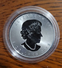 2018 1oz Silver Canadian Maple Leaf Coin -  9999 Pure Silver