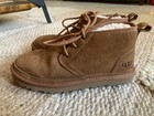 Ugg Neumel Suede Boot Chestnut Women   s Size 7 Lace Up Chukka Boot