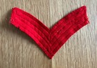 Old Original Vintage Antique Military Patch Flash  Ww1 ww2  Not Cap Hat Helmet 