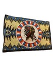 Rare Antique Tobacco Felt- Chief In A Circle