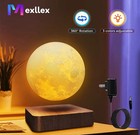 Levitating Moon Lamp - Magnetic Floating Rotating 3d  Led Night Lamp  Room Decor