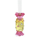 Swarovski  Holiday Cheers Dulcis Crystal Candy Ornament Yellow 5742102