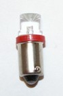  10 Pack  - 6 3 Volt Led Bulb Concave 44 47 Base  ba9s  Pinball - Red