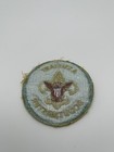 Vintage Bsa Boy Scouts Green And Gold Mylar Assistant Scoutmaster Position Patch