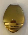 Vintage American Beauty Elgin Compact 1940-50s Signed W mirror Gold Tone Nib 