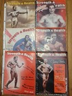 Vtg Complete Year 1938 Muscle Man body Building Magazine strength And Health 