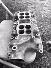 Edelbrock F28 Aluminum Dual Quad Ford Intake   Used