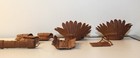 Vintage Marx Johnny West Chief Cherokee Geronimo Accessories Lot Headdresses