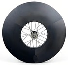 700c Carbon Fiber Track Road Bicycle Wheelset Tubeless 120mm180mm Height