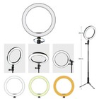 10  Led Ring Fill Light W stand   Mount Kit For Camera Phone Selfie Video Stream
