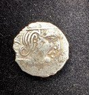 Ancient India Western Kshatrapas Silver Drachma Genuine Coin - Fast Shipping
