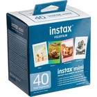 Fujifilm Instax Mini Instant Film Variety Value Pack  40 Exposures   Microfiber