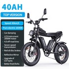 Ridstar Q20pro 2000w 52v 40ah 20       Fat Tire 37mph Dual Battery Dual Motor E-bike