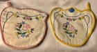 Set Of 3 Vintage Handmade Embroidered Pot Holders Pot Cookie Jar